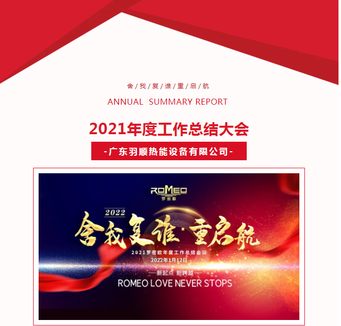 羅密歐年終總結(jié)會 | 2022舍我復(fù)誰?重啟航_天然氣采暖壁掛爐