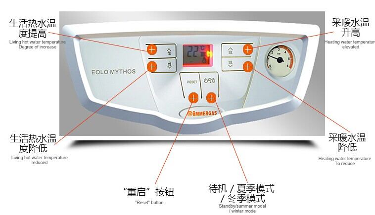 依瑪壁掛爐如何使用 - 依瑪壁掛爐使用操作說明_華佳壁掛爐